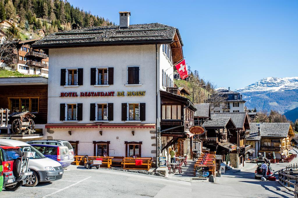 Hotel De Moiry Superieur Grimentz Eksteriør bilde