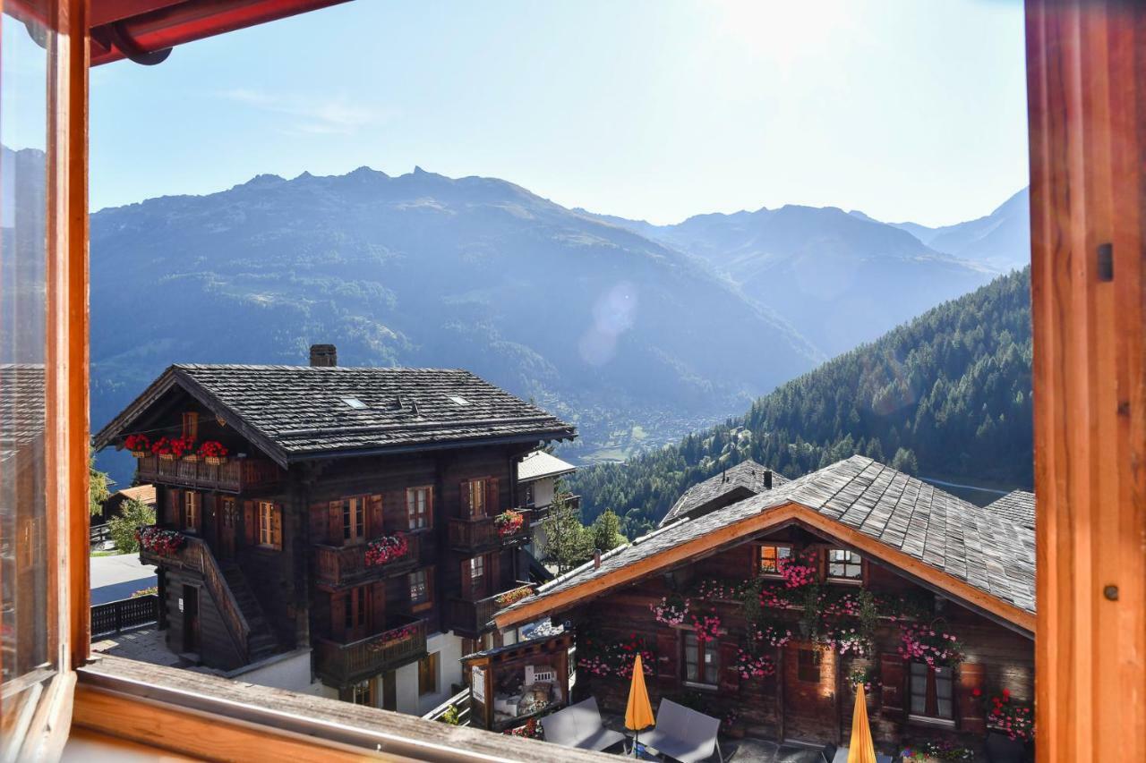 Hotel De Moiry Superieur Grimentz Eksteriør bilde
