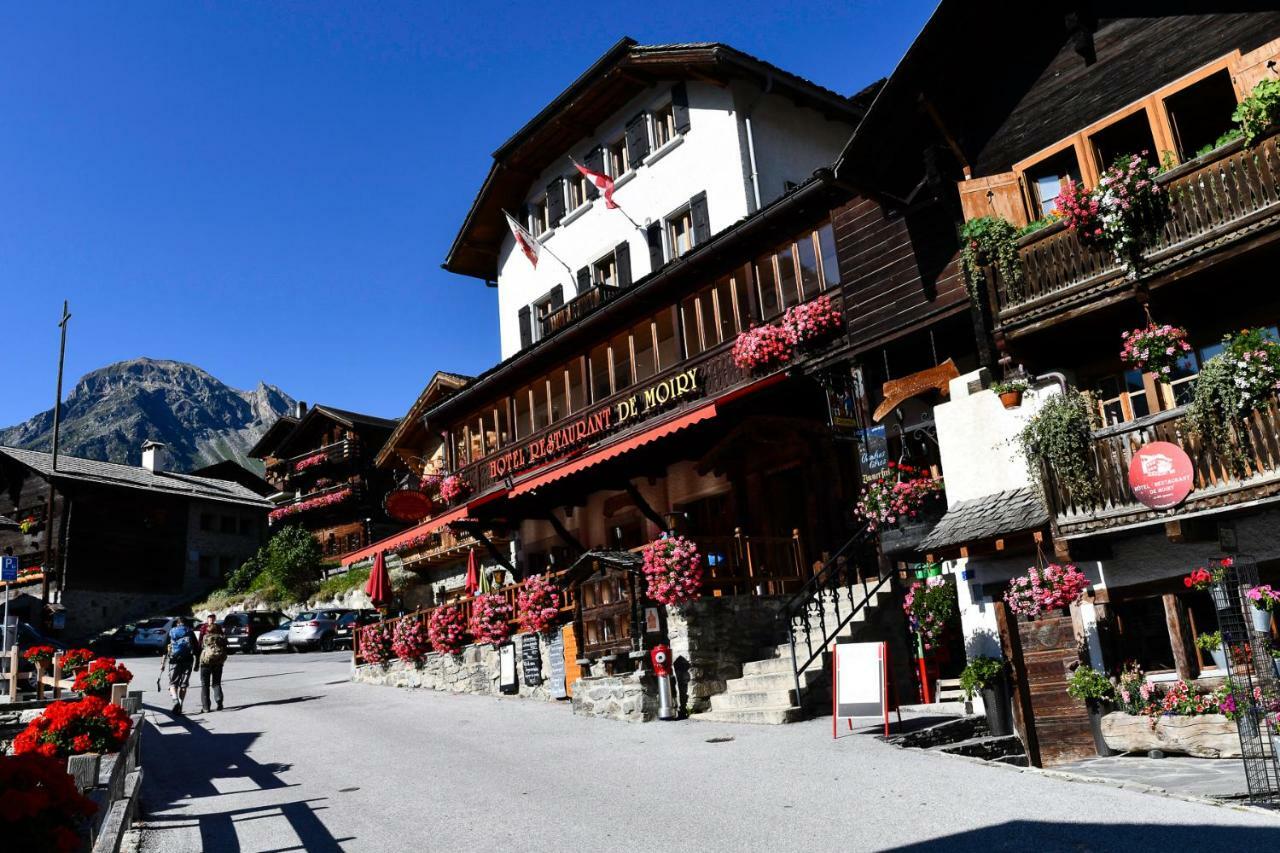 Hotel De Moiry Superieur Grimentz Eksteriør bilde