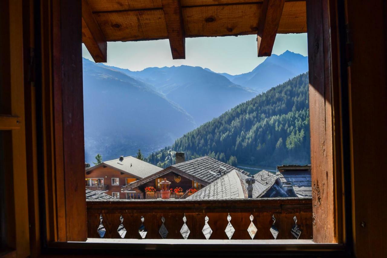 Hotel De Moiry Superieur Grimentz Eksteriør bilde