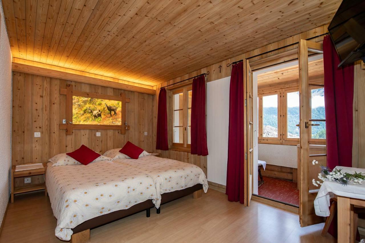 Hotel De Moiry Superieur Grimentz Eksteriør bilde