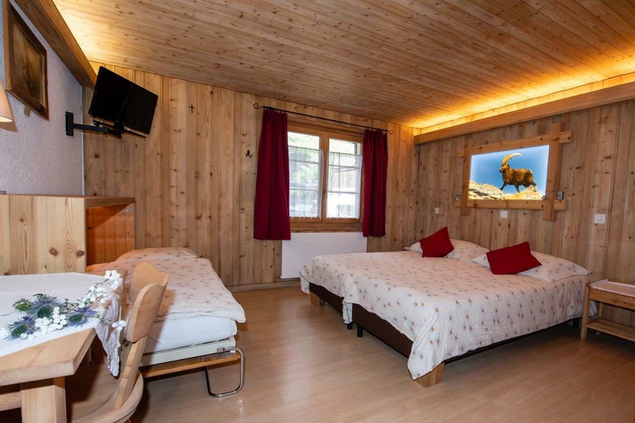 Hotel De Moiry Superieur Grimentz Eksteriør bilde